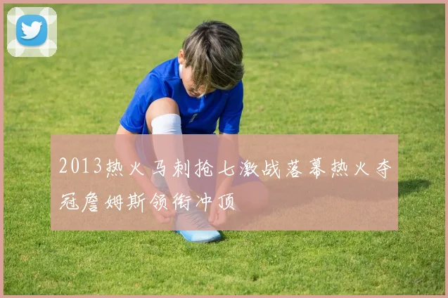 2013热火马刺抢七激战落幕热火夺冠詹姆斯领衔冲顶