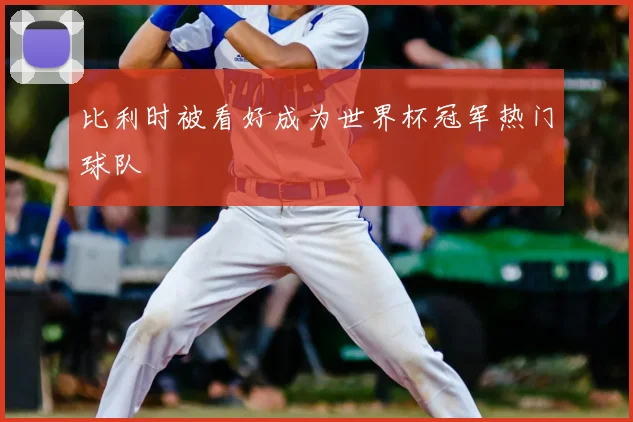 比利时被看好成为世界杯冠军热门球队